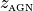 z_{\mbox{\tiny{AGN}}}